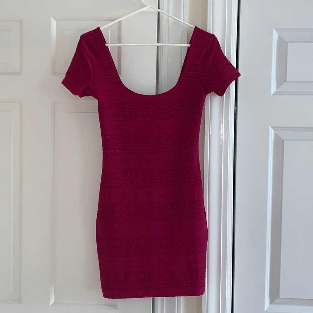 Forever 21 Pink Geometric Dress